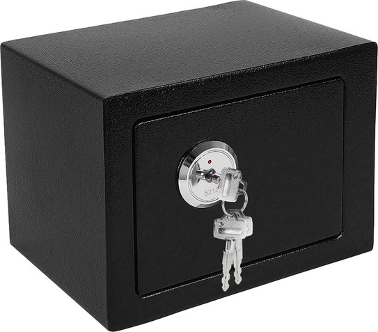 Key lock and 3 keys included