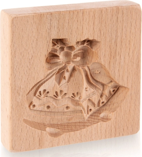Koka cepumu forma zvaniņi 10 × 10 cm