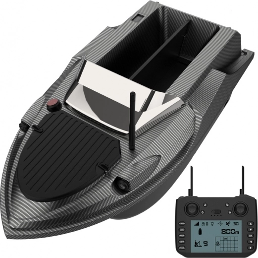 Piebērošanas laiva ar GPS un sonāru FLYTEC V080, akumulators 20 000 mAh
