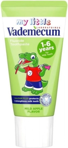 Vademecum Junior ābols bērnu zobu pasta 0–6 gadi 50 ml