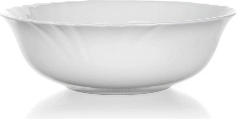 Balta stikla bļoda CADIX 16 cm