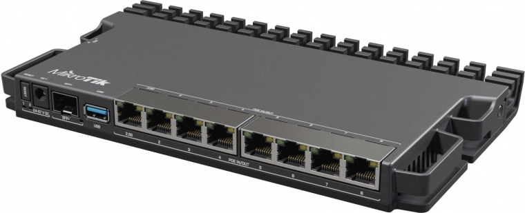 Wired Router MIKROTIK RB5009UPr+S+IN