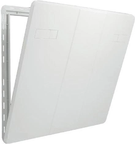 Revizijas lūciņas 400 × 600 mm balts plastmasas