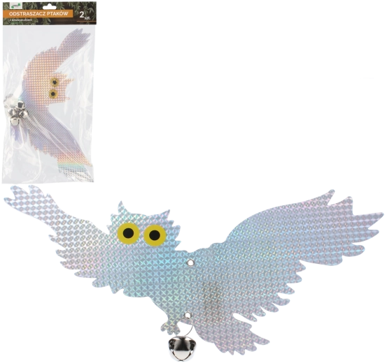 Set of 2 Bird Repellers with Bell