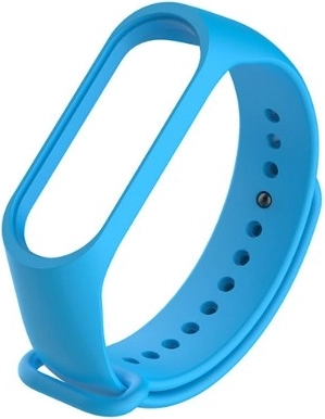 Silikona siksniņa Xiaomi Mi Band 3/4 – gaiši zila
