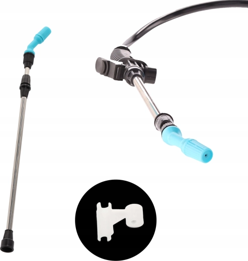 Adjustable lance for precise spraying