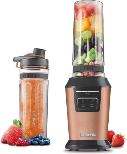 Sencor automatic smoothie blender with sports bottles