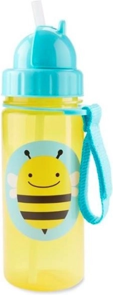 Skip Hop Zoo krūzīte ar salmiņu bite 385 ml