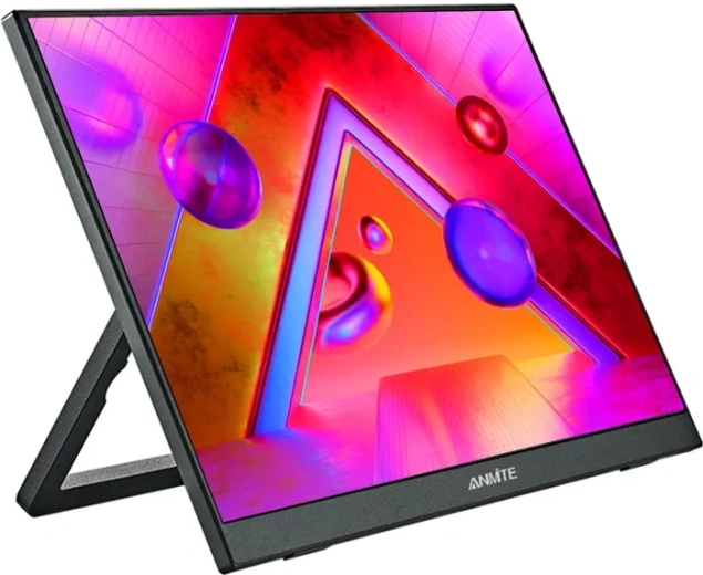 Anmite portable touchscreen monitor 14" Full HD IPS