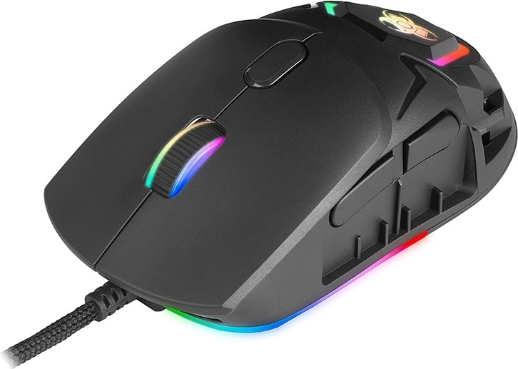 RGB apgaismojums un programmējamas pogas