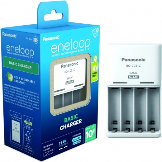 Eneloop advanced lādētājs AA/AAA + 4× AA 2000 mAh