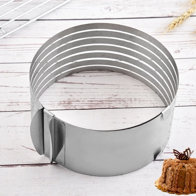 Adjustable Cake Slicing Ring