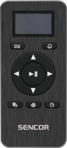 Replacement SENCOR SRXD 6412 remote control for SRV 64x televisions
