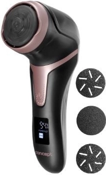 Concept electric heel file with vacuum suction