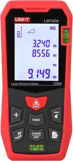 Lāzera tālmērs Uni-T LM100A 100 m