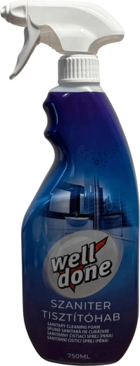 Well Done sanitary cleaning foam 750 ml