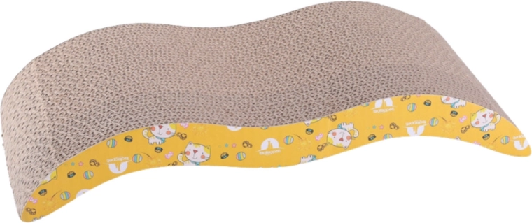 Izturīgs gofrētais kartons un rotaļīgs dizains