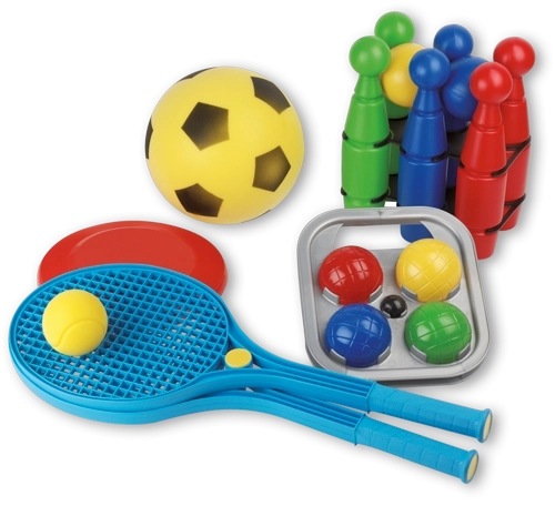 Androni sporta komplekts 5 spēlēm