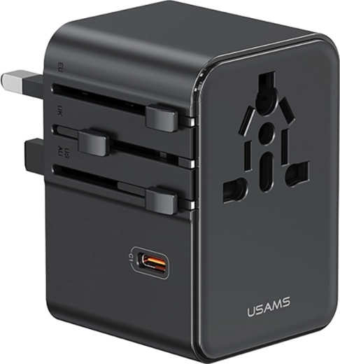 4v1 ceļojumu adapteris US/AU/EU/UK