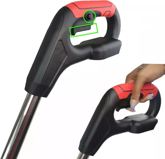 Ergonomiska vadība ar vienmērīgu sprūdu