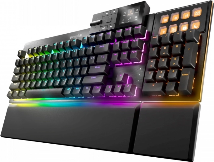 Modulāra spēļu tastatūra be quiet! Dark Mount Silent Tactile ar ARGB