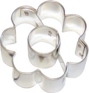 Cookie Cutter Flower with Center Hole