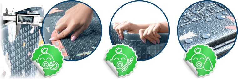 Triecienu slāpēšana un siltumizolācija, pateicoties 1 cm XPE