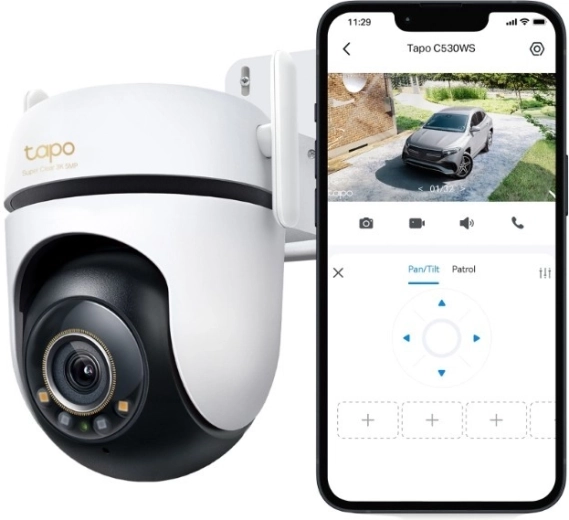 360° area coverage with motion tracking