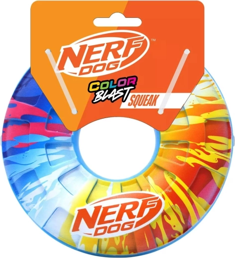Nerf Dog pīkstošs lidojošs riņķis suņiem 15 cm