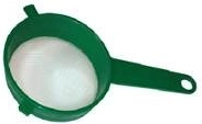 Kitchen strainer 20 cm made of plastic with fine 1.3 mm mesh