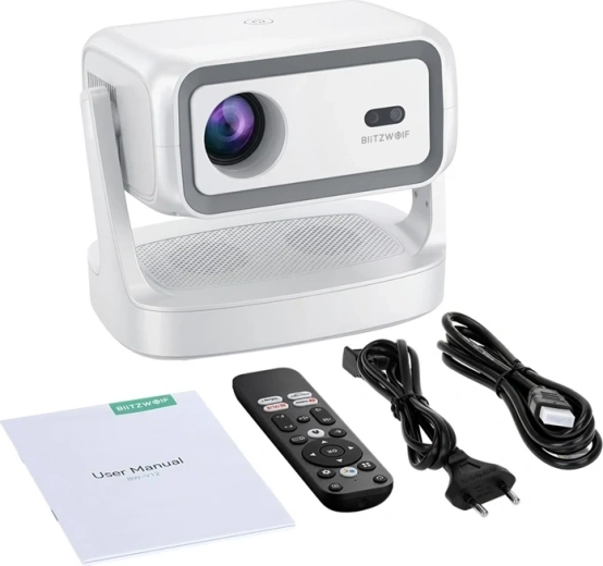 Viedais projektors BlitzWolf BW-V12 ar Google TV