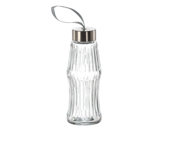 Pudele 250 ml ar skrūvējamu vāciņu (6 gab.)