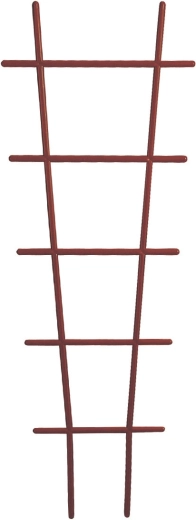 Atbalsts kāpelējošiem augiem – trepīte 50 cm, brūna