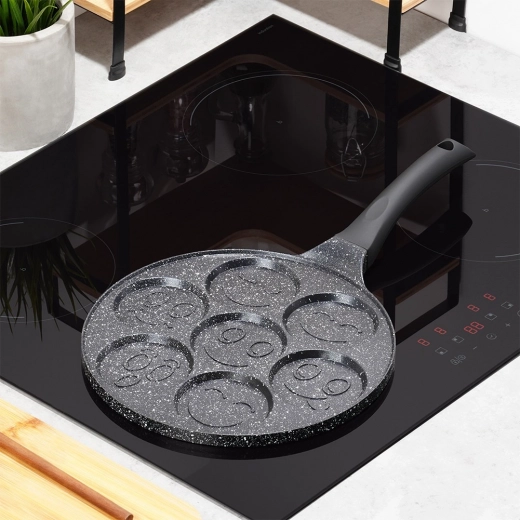 Non-stick granite surface for healthier cooking