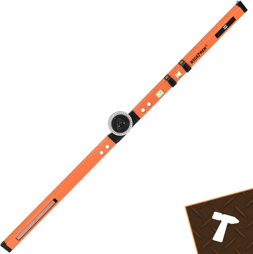 Divi līmeņrāži ātrai horizontes un vertikāles kontrolei