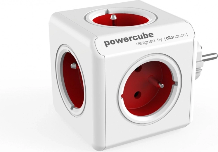 Sadalītājs POWER CUBE Original, sarkans