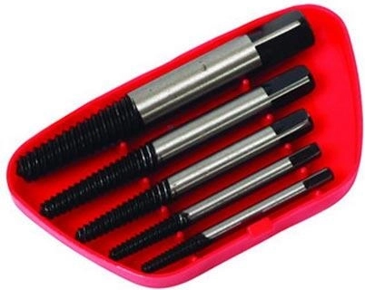 Set of Broken Screw Extractors, 5-piece