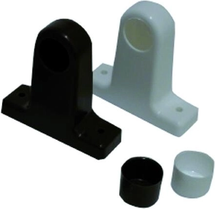 Curtain rod accessory set, white (2 pcs)