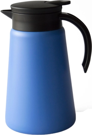 Termokrūze 1 l no nerūsējošā tērauda ar plastmasas vāciņu un sviras aizdari