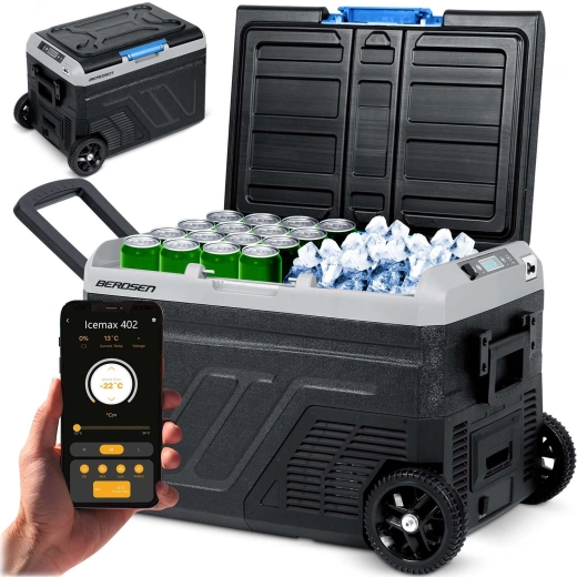 Berdsen Icemax 402 pārnēsājama kompresora autoledusskapis 40 l melns