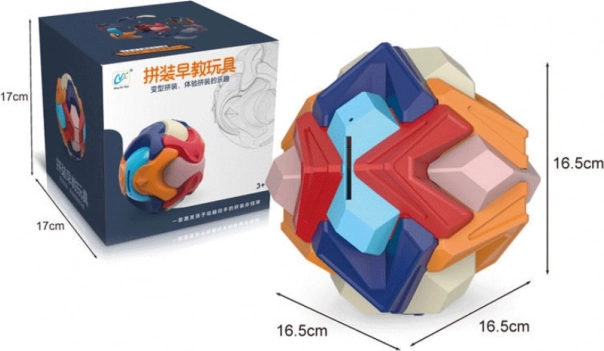 Folding 3D Puzzle Ball Piggy Bank