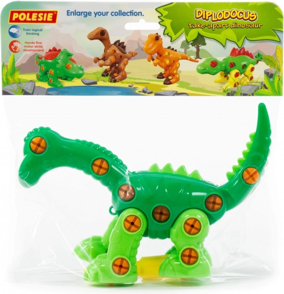 Skrūvējamais dinozaurs Diplodocus