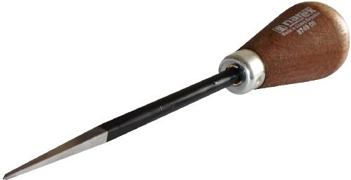 Pyramidal awl with wooden handle 6 × 164 mm