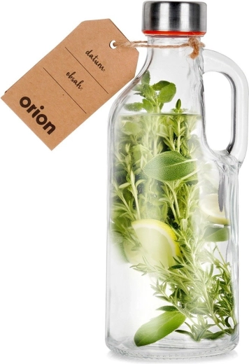 Stikla pudele ar rokturi 550 ml