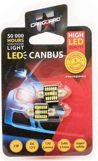 LED spuldze bremžu lukturiem Sofit 31 mm