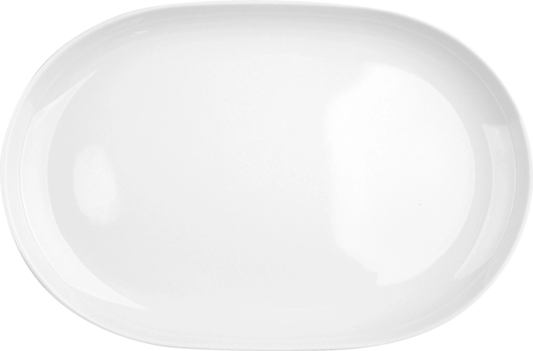 Servēšanas pusšķīvis Mariapaula Moderna balts 33 cm