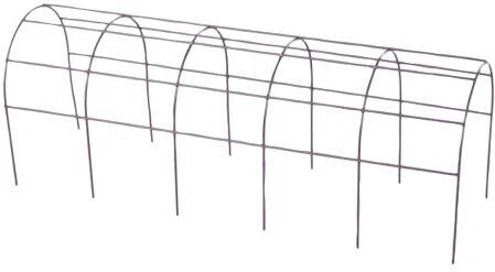 Support metal trellis for planter box 60 cm