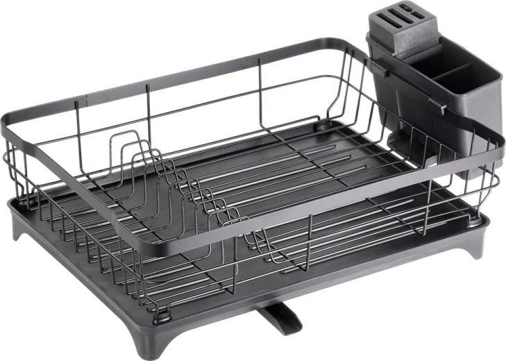 Trīs nodalījumu galda piederumu groziņš