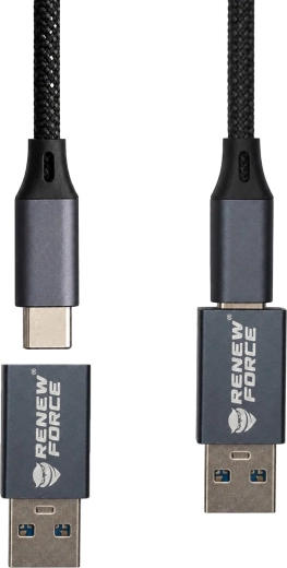 Flexible nylon-braided cable