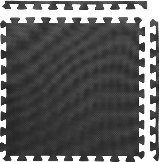 Aizsargājošs puzles paklājs ONE Fitness MP10 no EVA putām, 122 × 122 cm, 10 mm